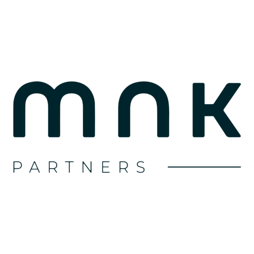 Logo MNK partners bleu